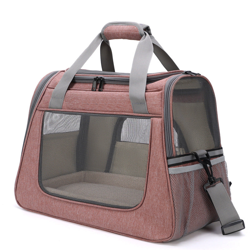 Structured Pet Carrier Tote