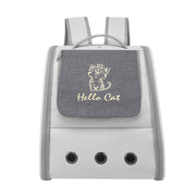 Structured Pet Carrier Backpack with Front Window