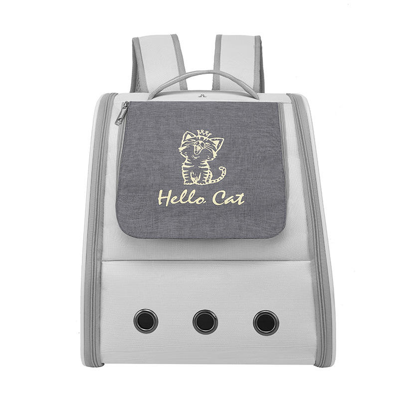 Structured Pet Carrier Backpack with Front Window