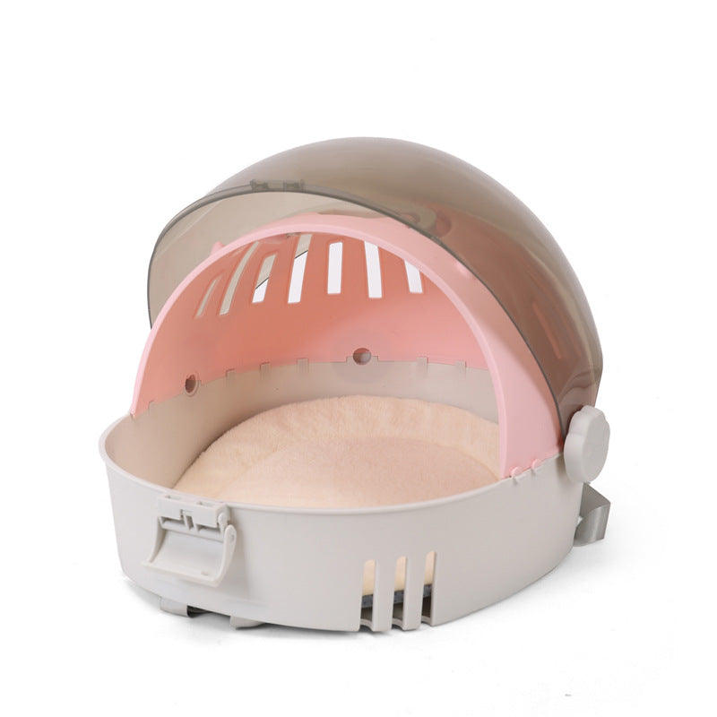 Front-Opening Hard-Shell Pet Carrier Backpack