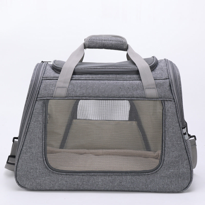 Structured Pet Carrier Tote