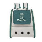 Structured Pet Carrier Backpack with Front Window