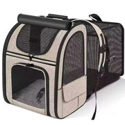 Expandable Soft-Sided Pet Carrier Backpack