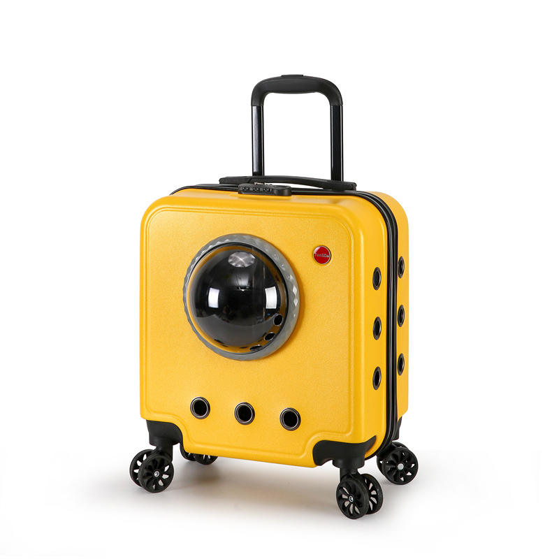 Hard-Shell Wheeled Pet Carrier
