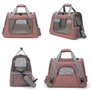 Structured Pet Carrier Tote