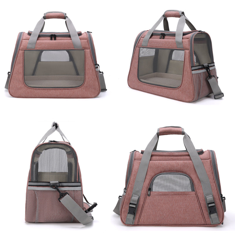 Structured Pet Carrier Tote