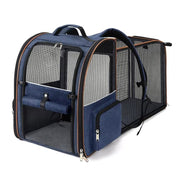 Expandable Pet Carrier with Car Seat Strap