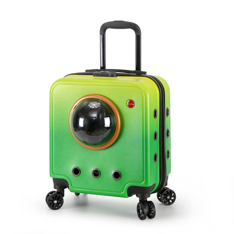 Hard-Shell Wheeled Pet Carrier