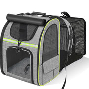 Expandable Soft-Sided Pet Carrier Backpack