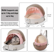 Front-Opening Hard-Shell Pet Carrier Backpack