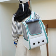 Structured Pet Carrier Backpack with Front Window