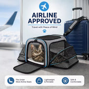 Double-Expansion Pet Carrier Tote