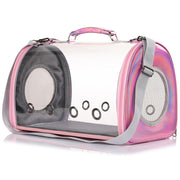 Transparent Pet Carrier Tote with Front Entry