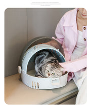 Front-Opening Hard-Shell Pet Carrier Backpack
