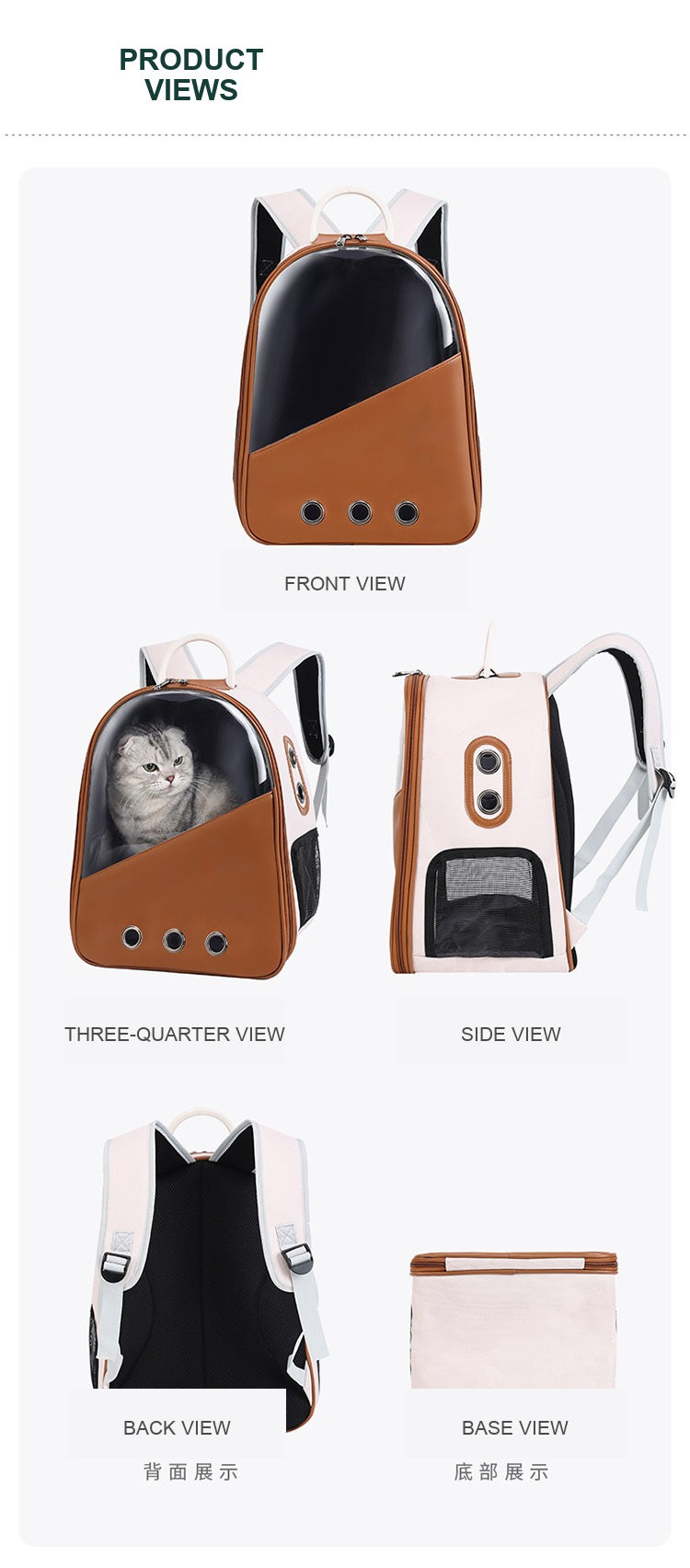 Pet Carrier Backpack