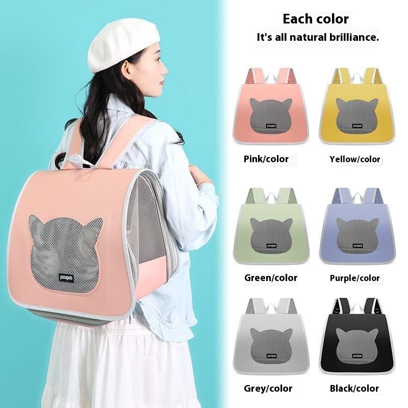 Pet Carrier Backpack with Two Size Options