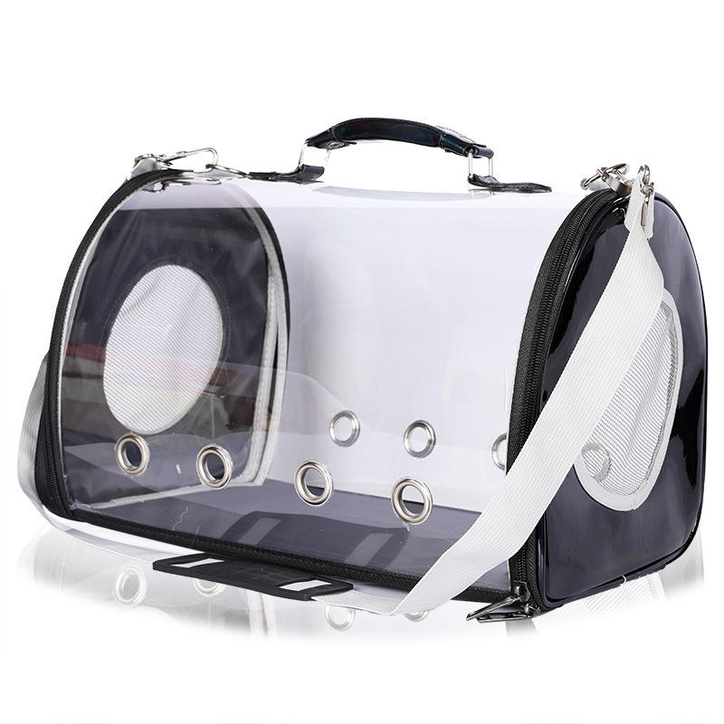 Transparent Pet Carrier Tote with Front Entry
