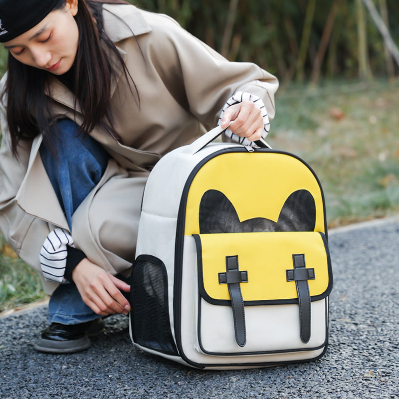 Structured Pet Carrier Backpack