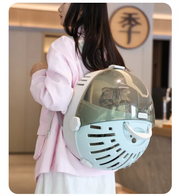 Front-Opening Hard-Shell Pet Carrier Backpack