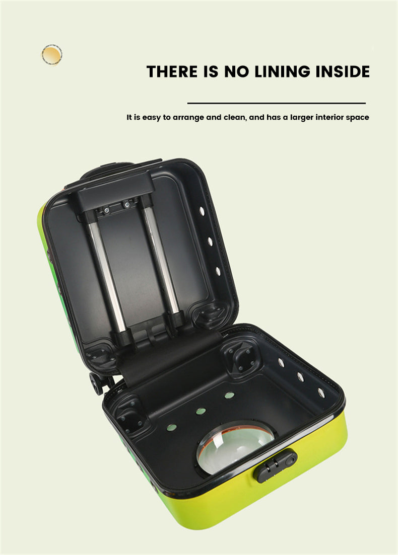 Hard-Shell Wheeled Pet Carrier