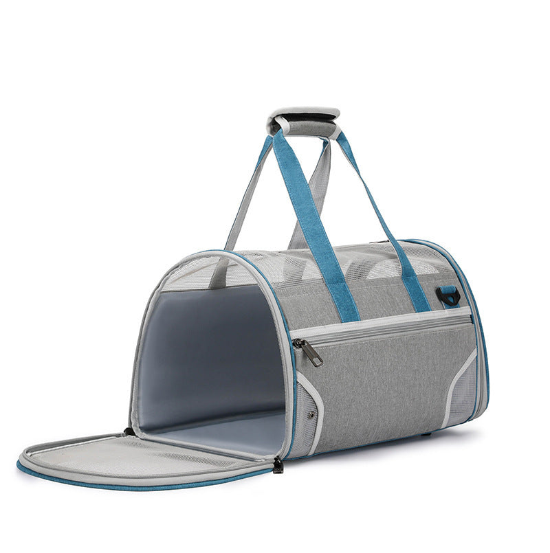 Mesh Pet Carrier Tote with Shoulder Strap