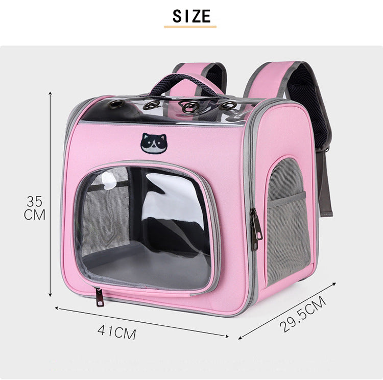 Pet Carrier Backpack with Front Access