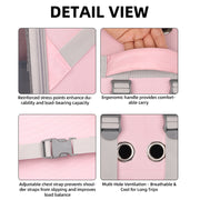 Pet Carrier Backpack with Side Window Covers
