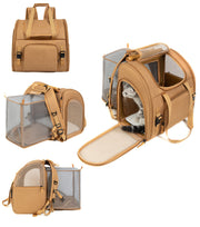Polyester Expandable Pet Carrier Backpack
