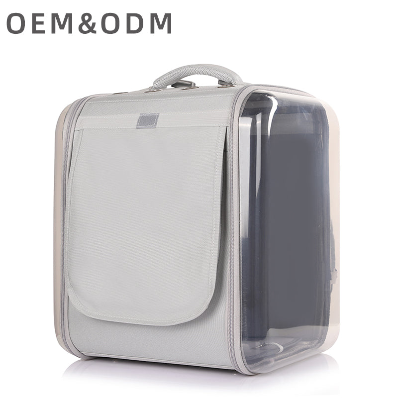 Pet Carrier Backpack with Side Window Covers