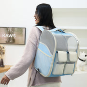 Wheeled Pet Carrier Backpack