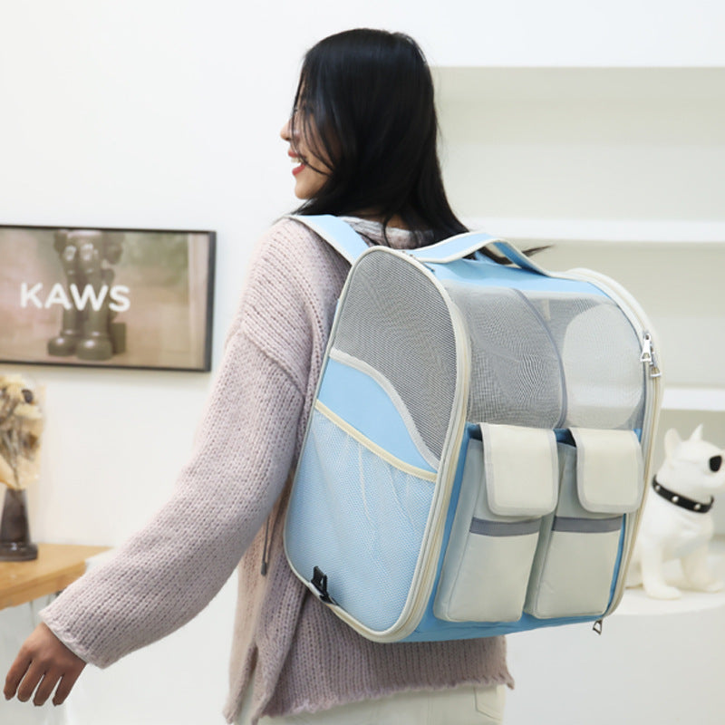 Wheeled Pet Carrier Backpack