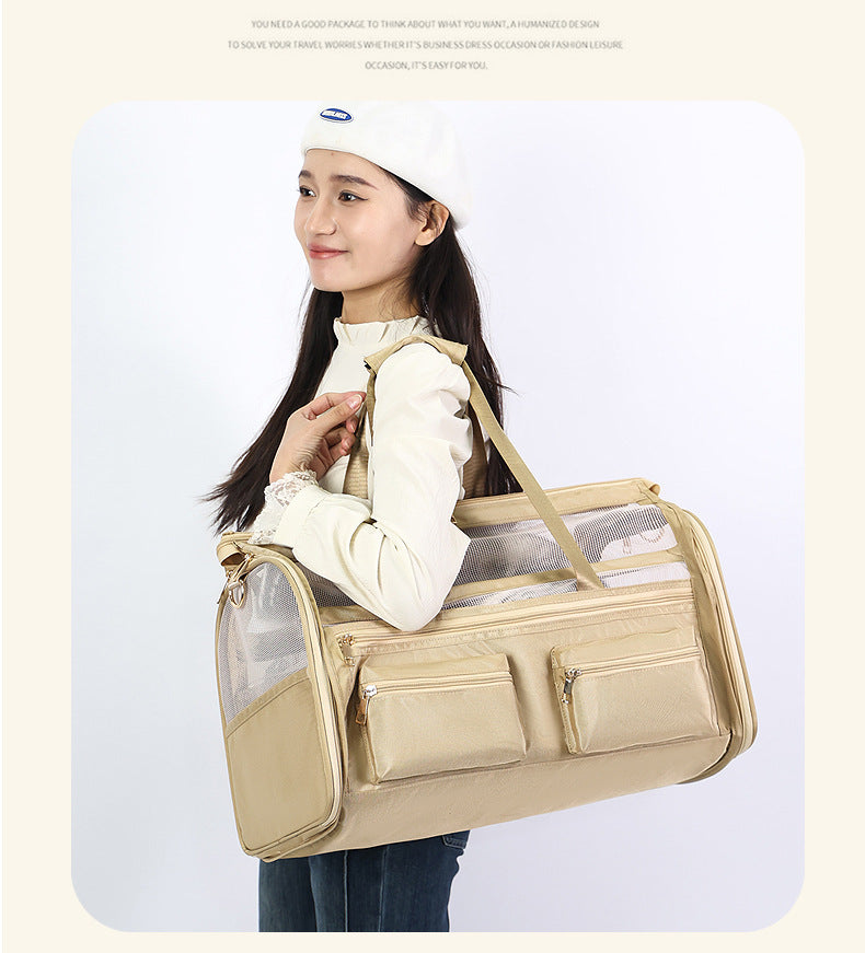 Soft-Sided Pet Carrier Tote
