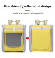 Pet Carrier Backpack with Side Window Covers