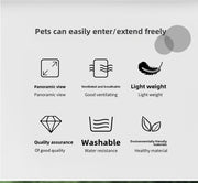 Pet Carrier Tote with Front Entry