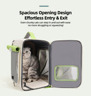 Expandable Oxford Pet Carrier Backpack