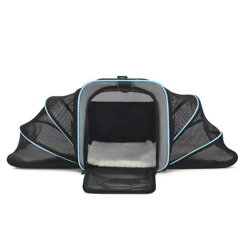 Double-Expansion Pet Carrier Tote