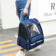 Pet Carrier Backpack with Trolley Version