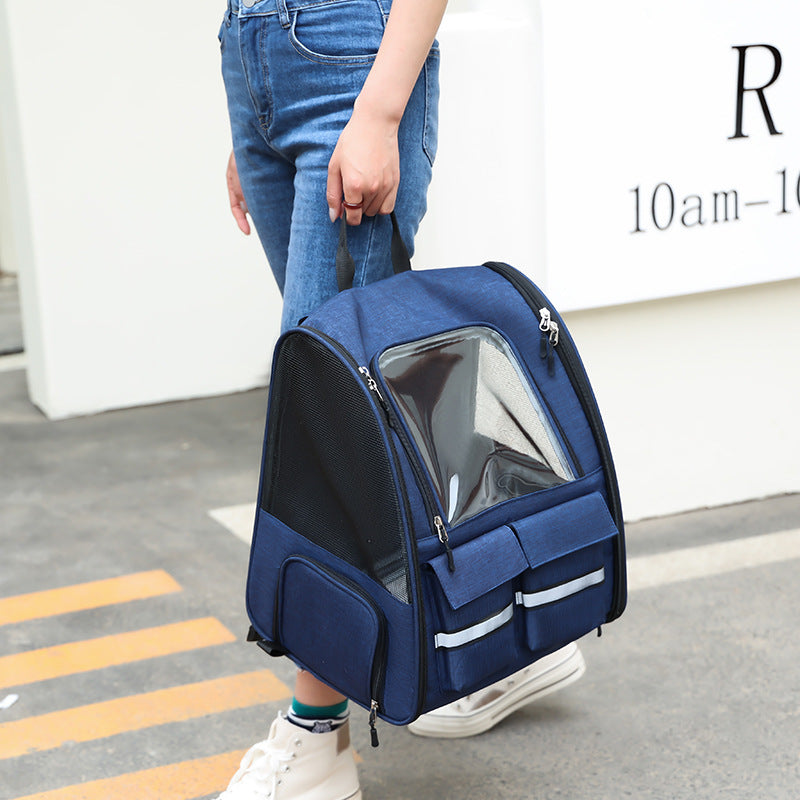 Pet Carrier Backpack with Trolley Version