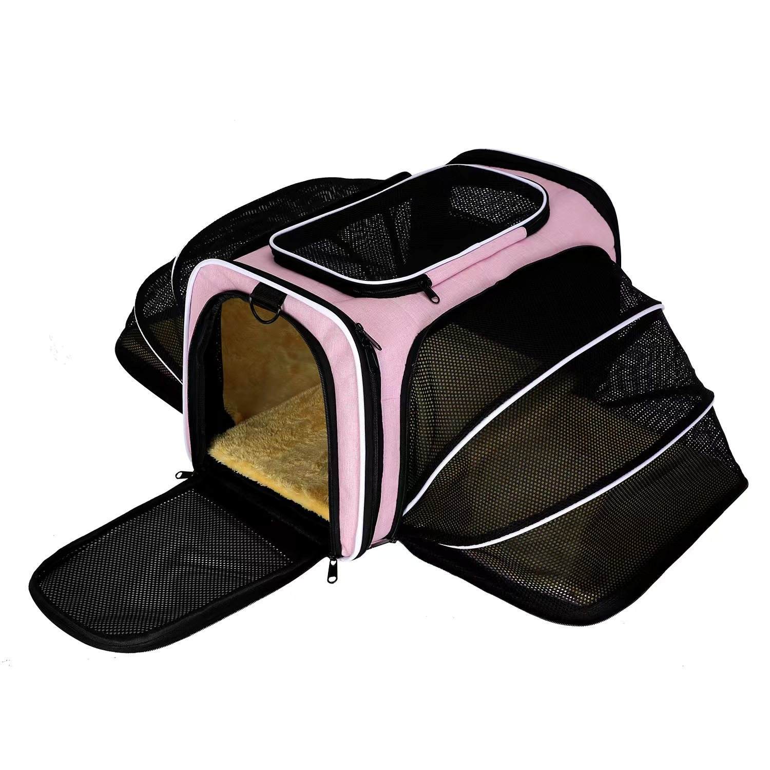 Double-Expansion Pet Carrier Tote