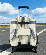 Convertible Pet Carrier Backpack with Standard & Wheeled Options