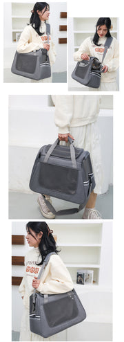 Structured Pet Carrier Tote