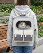 Convertible Pet Carrier Backpack with Standard & Wheeled Options