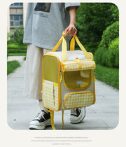 Convertible Pet Carrier Tote & Backpack for Small Pets