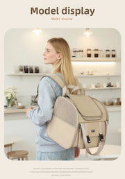 Nylon Expandable Pet Carrier Backpack