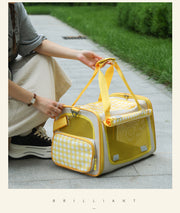 Convertible Pet Carrier Tote & Backpack for Small Pets