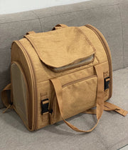 Polyester Expandable Pet Carrier Backpack