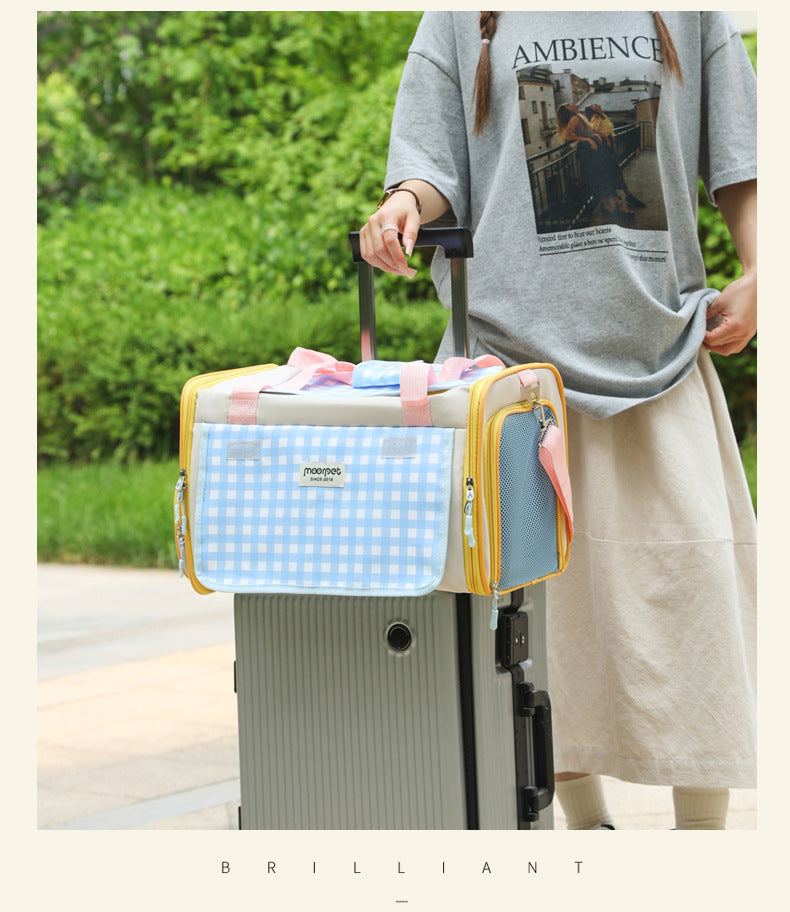 Convertible Pet Carrier Tote & Backpack for Small Pets