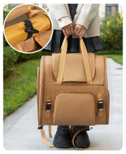 Polyester Expandable Pet Carrier Backpack
