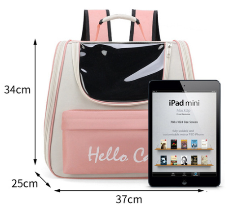 Oxford Pet Carrier Backpack with 6 Color Options