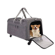 Large Oxford Wheeled Pet Carrier